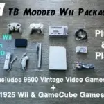 4 TB Modded Wii Console Package