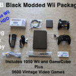 2 TB Black Modded Wii Console Package