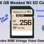256 GB Modded Wii SD Card