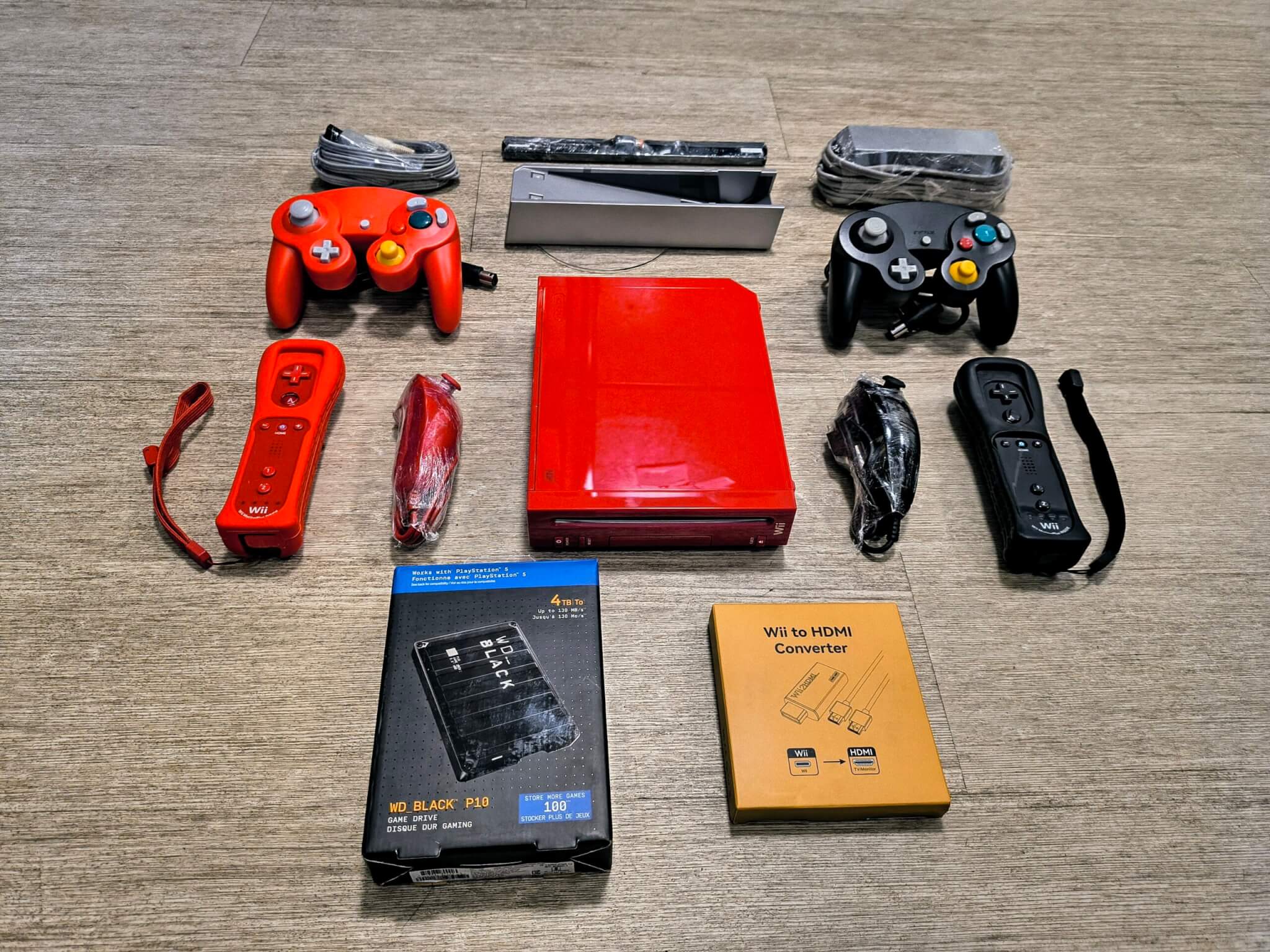 A More Compact View Of What's Inside The Box.