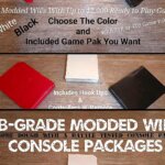 B-Grade Modded Wii Game Paks (2 or 4 TB)